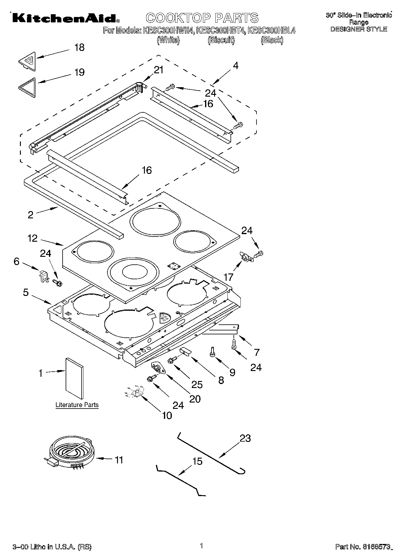 01 - COOKTOP, LITERATURE