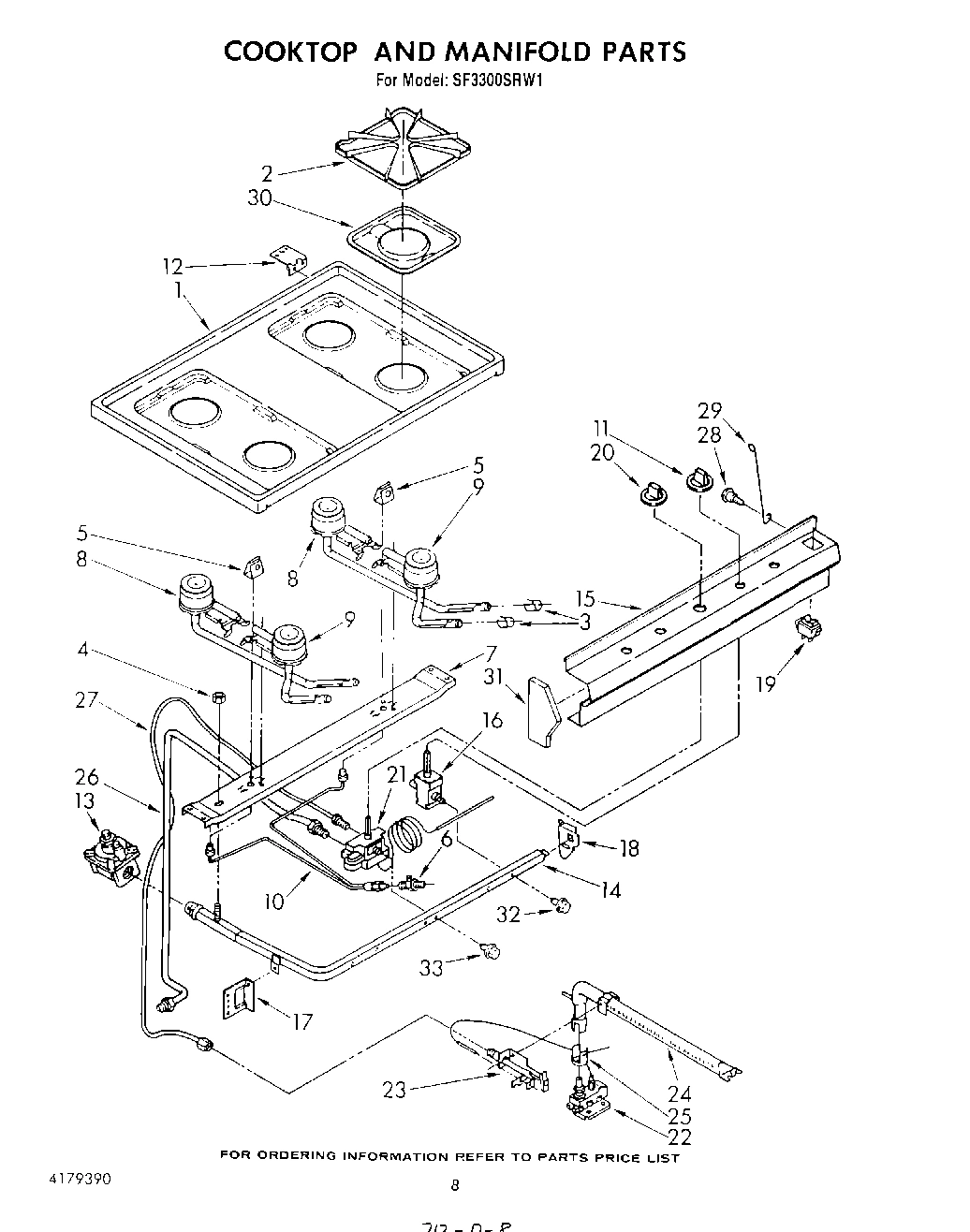 06 - COOKTOP AND MANIFOLD , LITERATURE AND OPTIONAL
