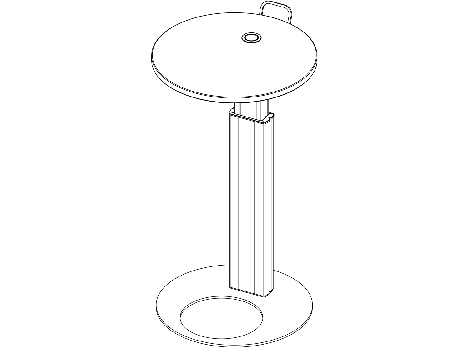 Product Name - Round w/Round Shape Base