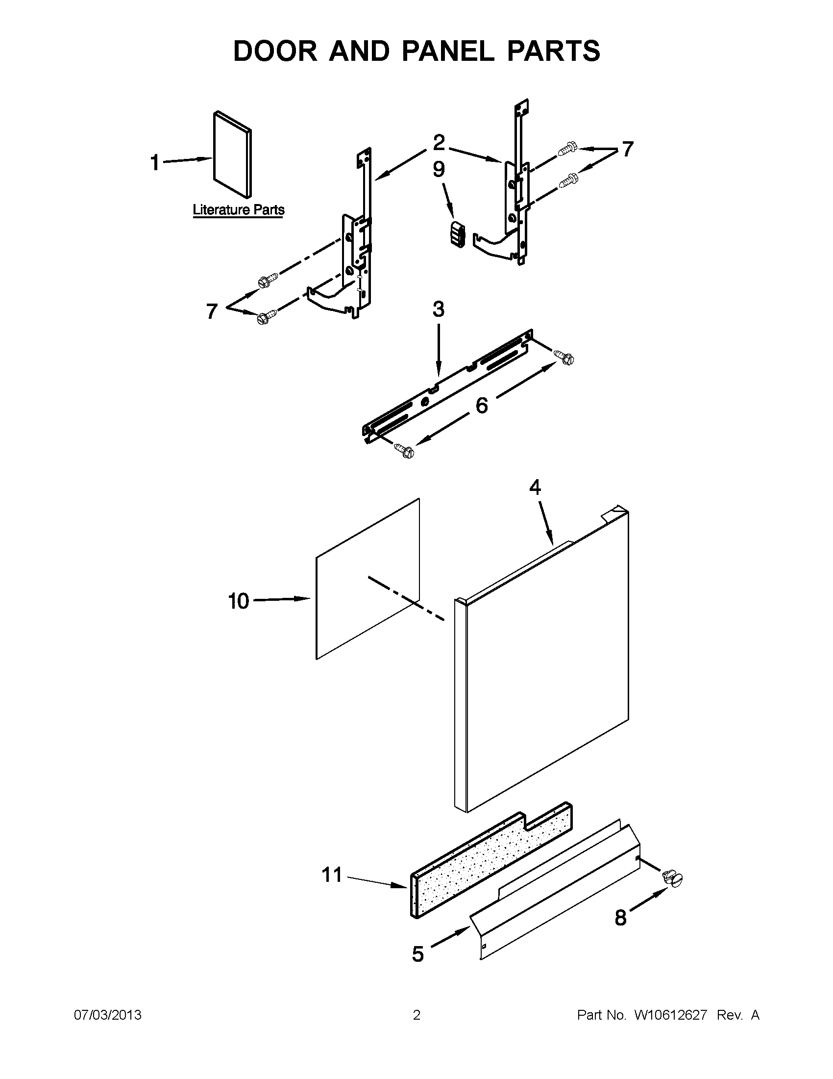 01 - DOOR AND PANEL PARTS