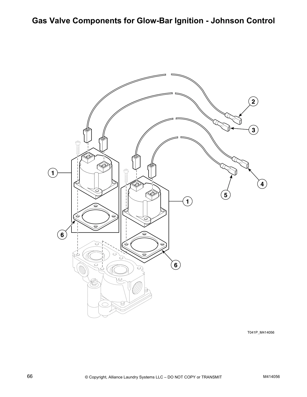 Gas Valve Components for Glow-Bar Ignition - Johnson Control