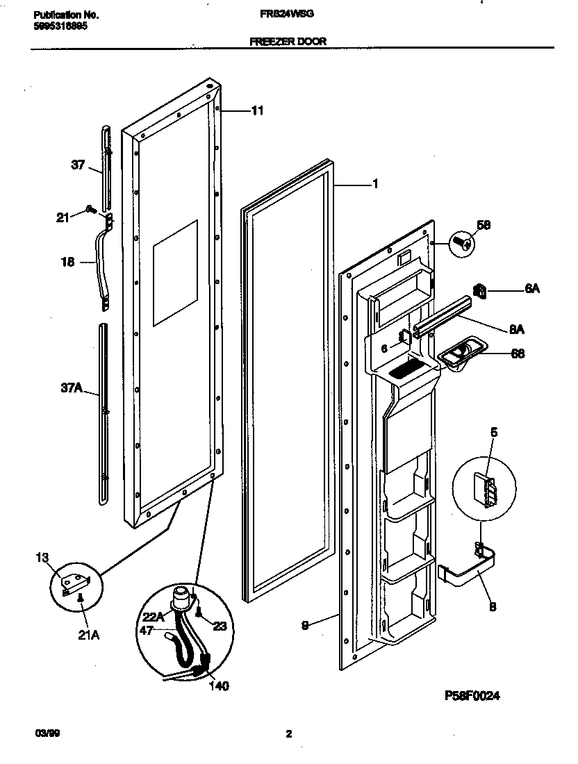02 - FREEZER DOOR