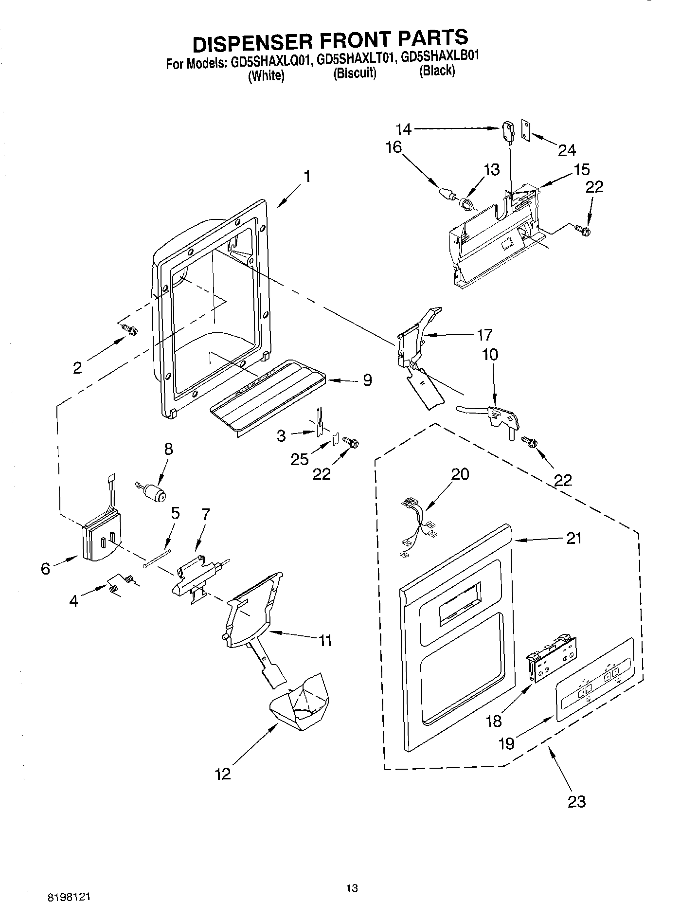 08 - DISPENSER FRONT