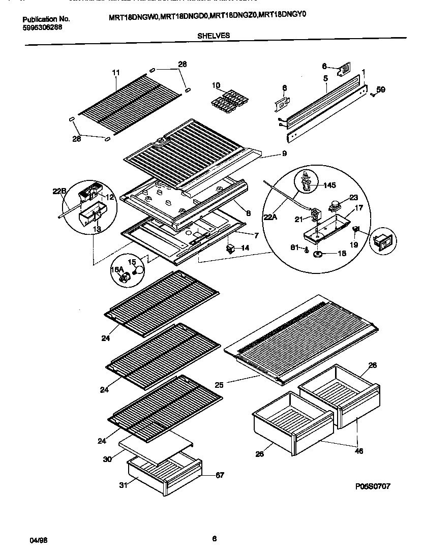 04 - SHELVES/CONTROLS