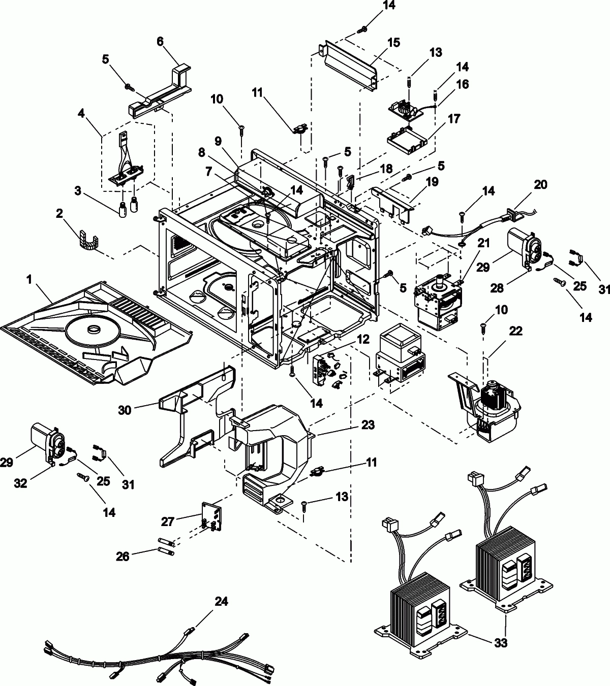 ELECTRICAL, GREASE SHIELD, DUCTS,