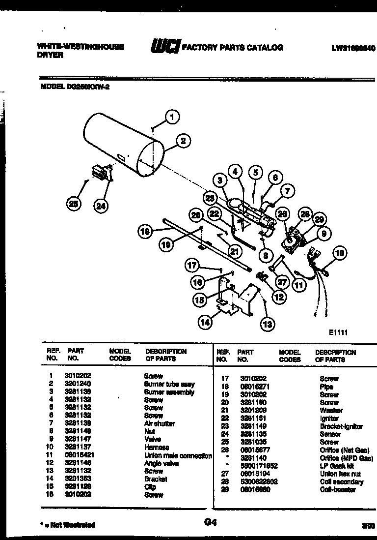 05 - BURNER, IGNITER AND VALVE