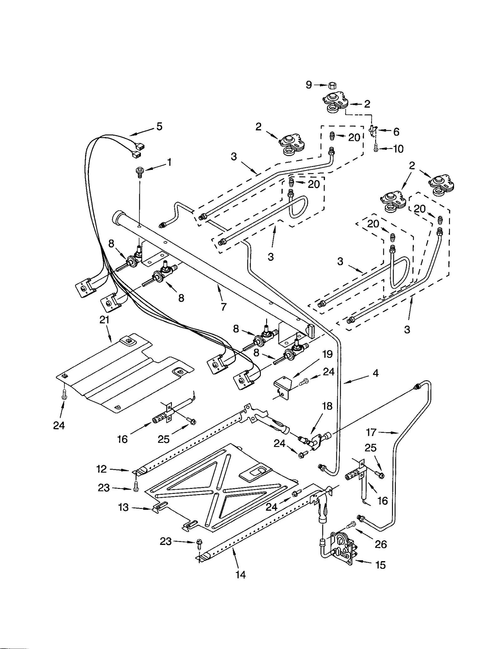 MANIFOLD PARTS
