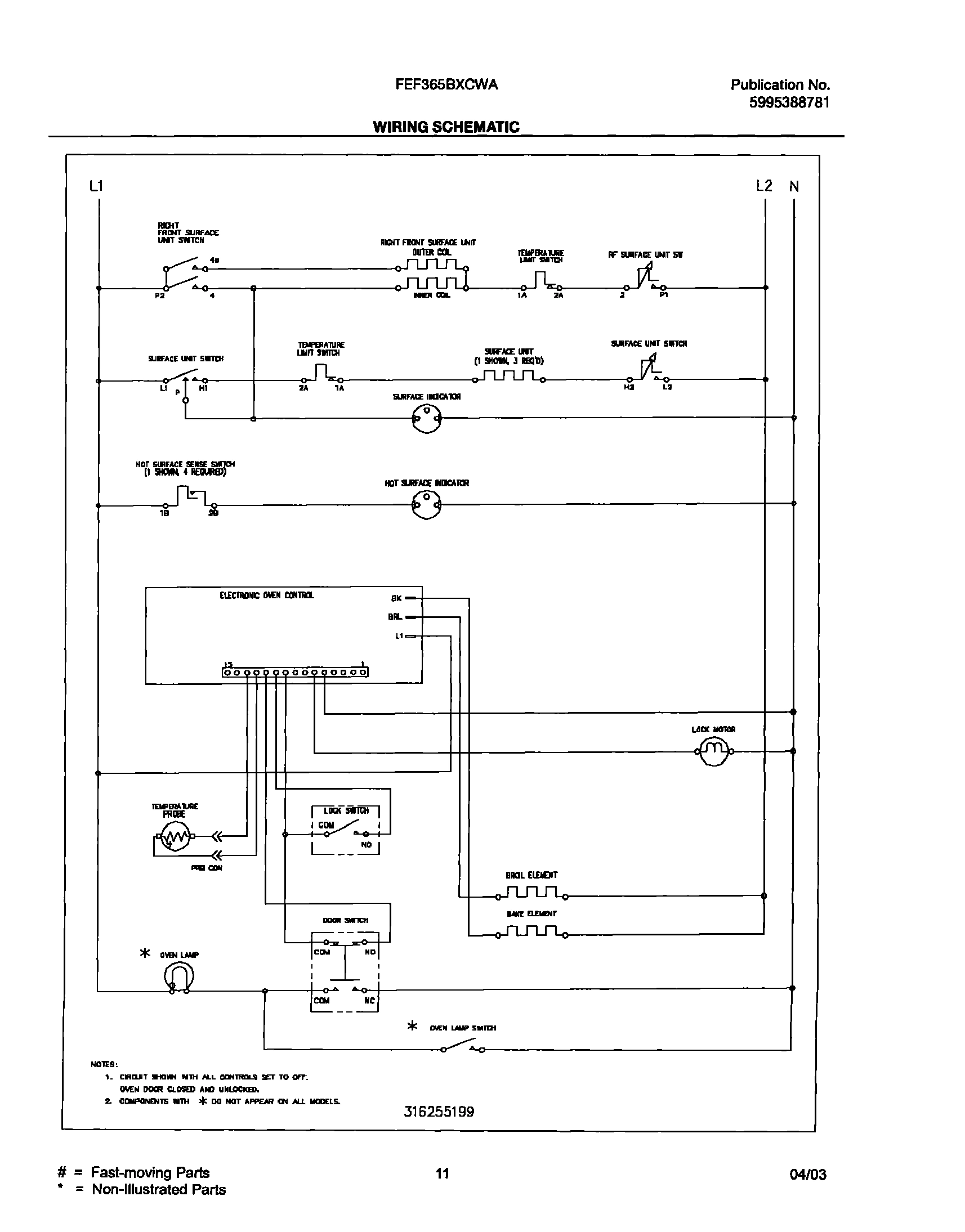 11 - WIRING SCHEMATIC