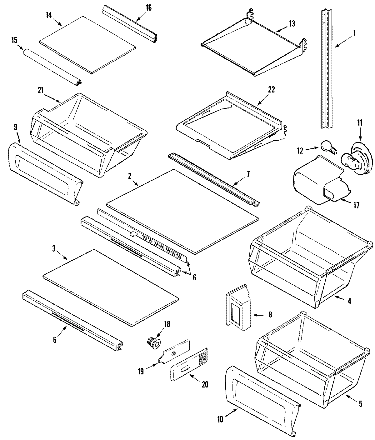 11 - SHELVES & ACCESSORIES