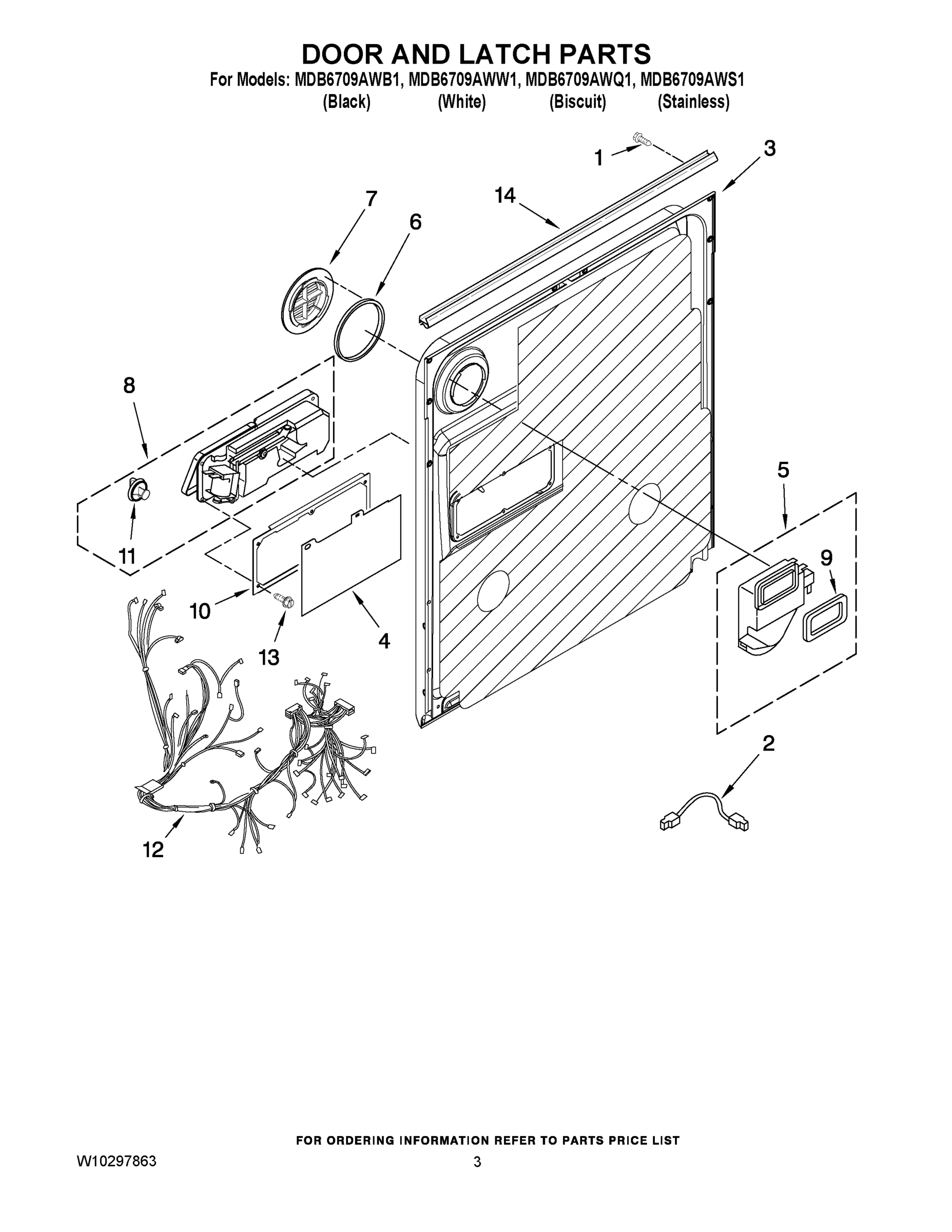 03 - DOOR AND LATCH PARTS