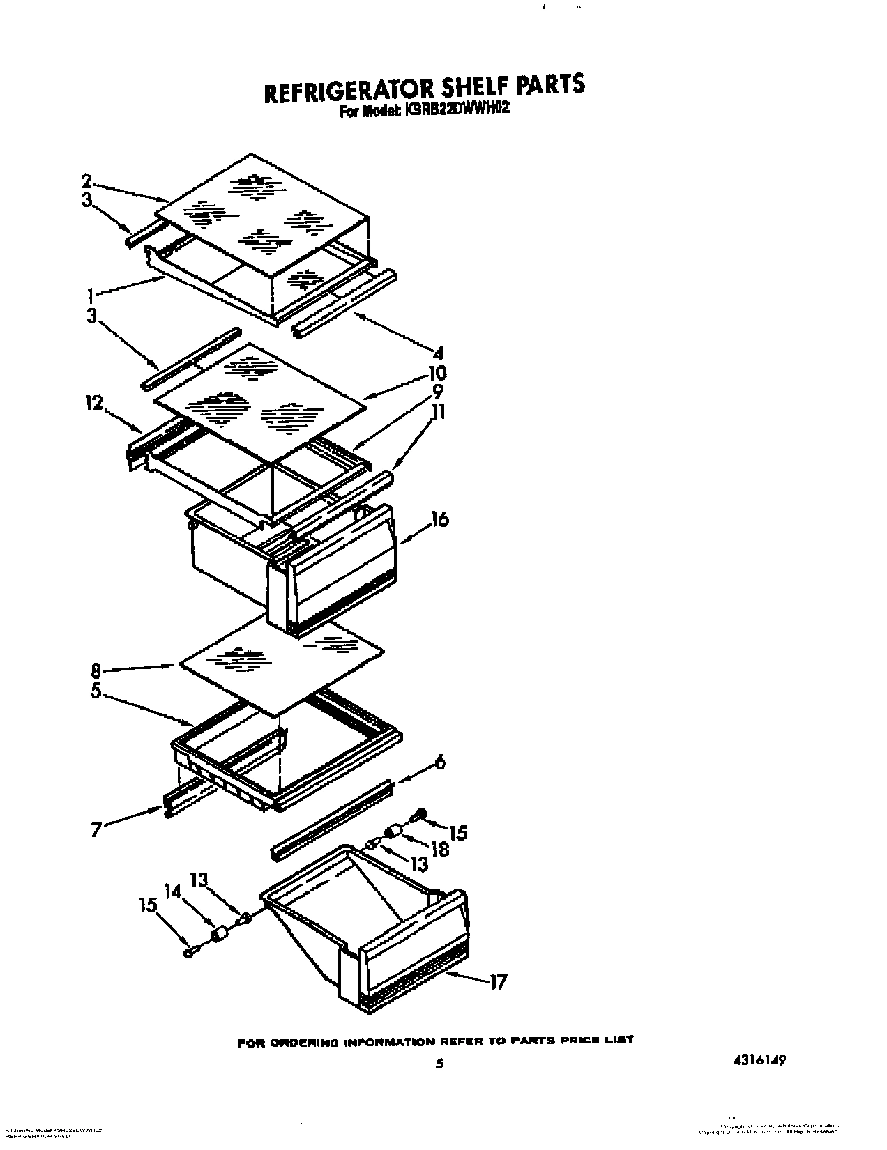 04 - REFRIGERATOR SHELF