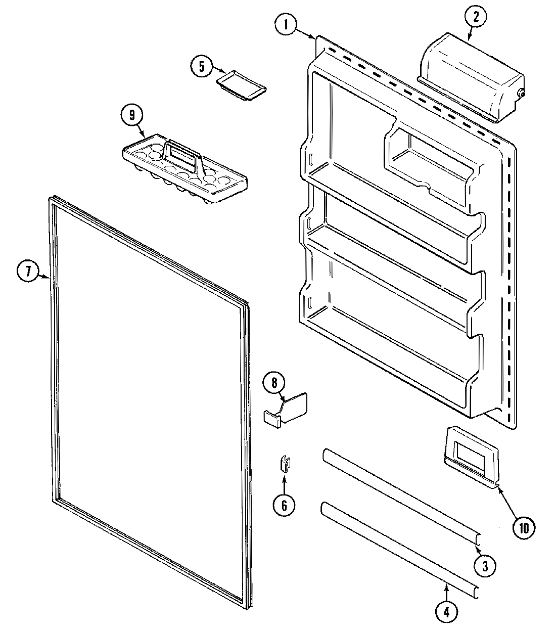 06 - FRESH FOOD INNER DOOR