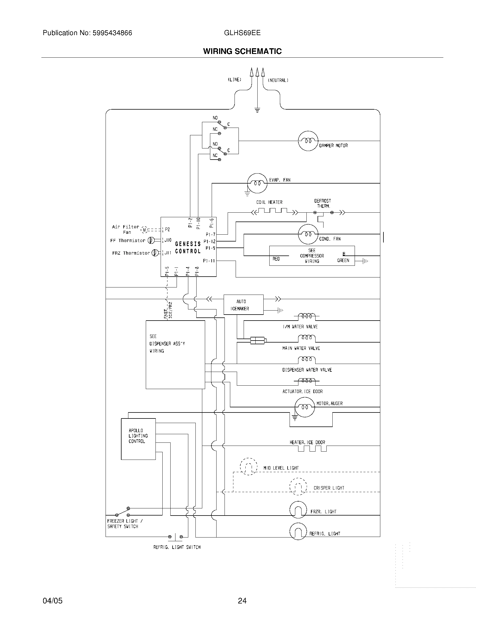 24 - WIRING SCHEMATIC