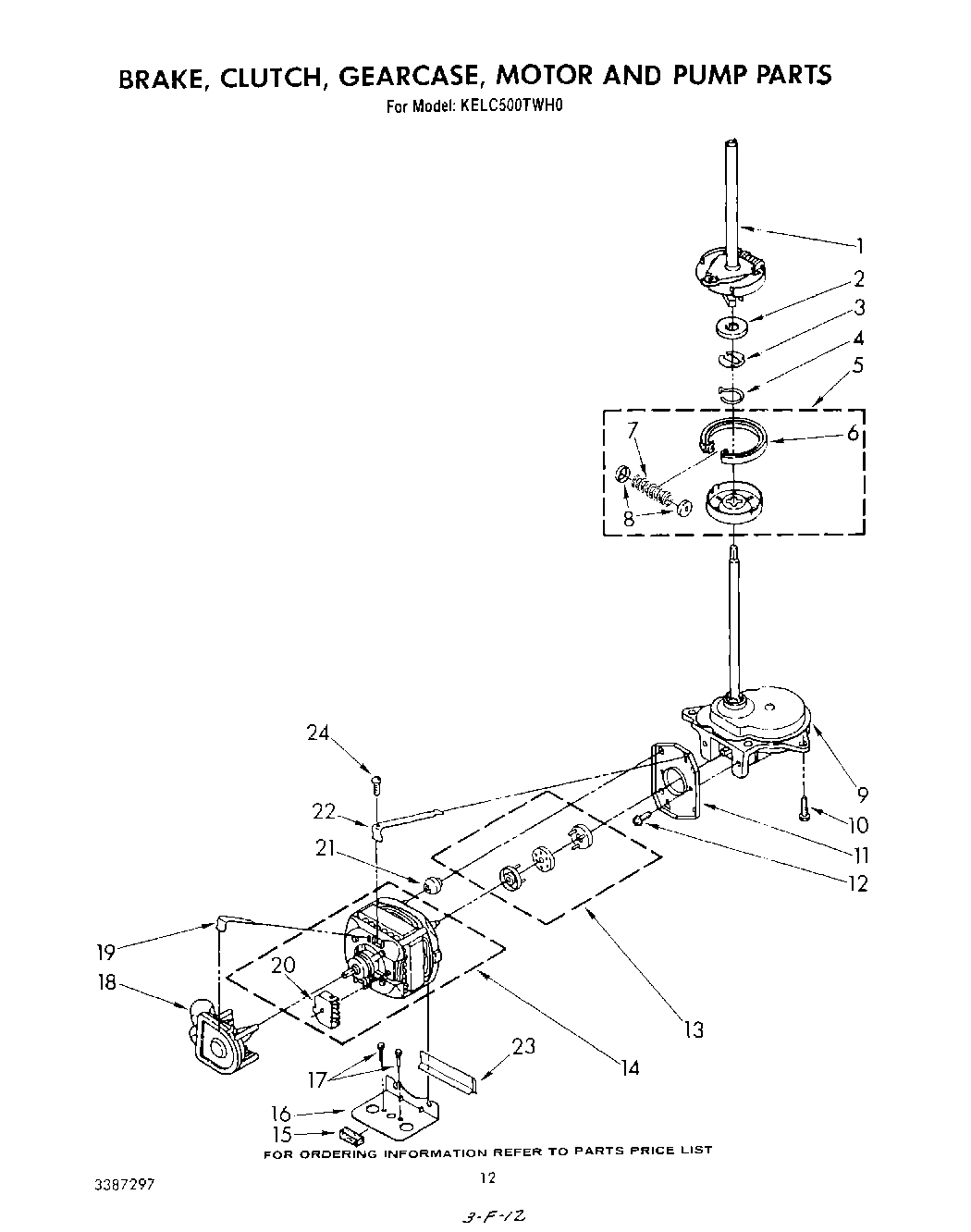 09 - BRAKE, CLUTCH, GEARCASE, MOTOR AND PUMP