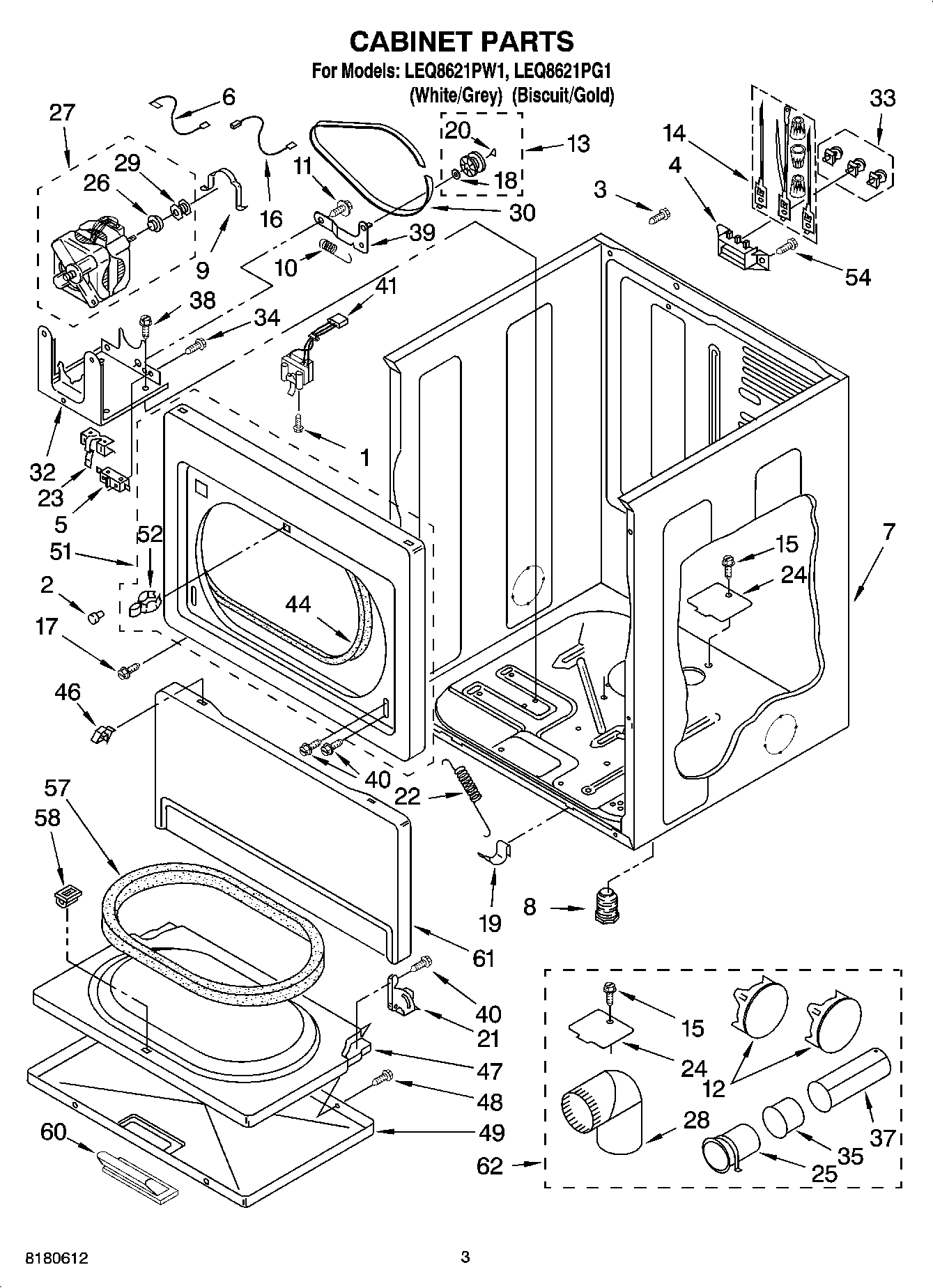 02 - CABINET PARTS