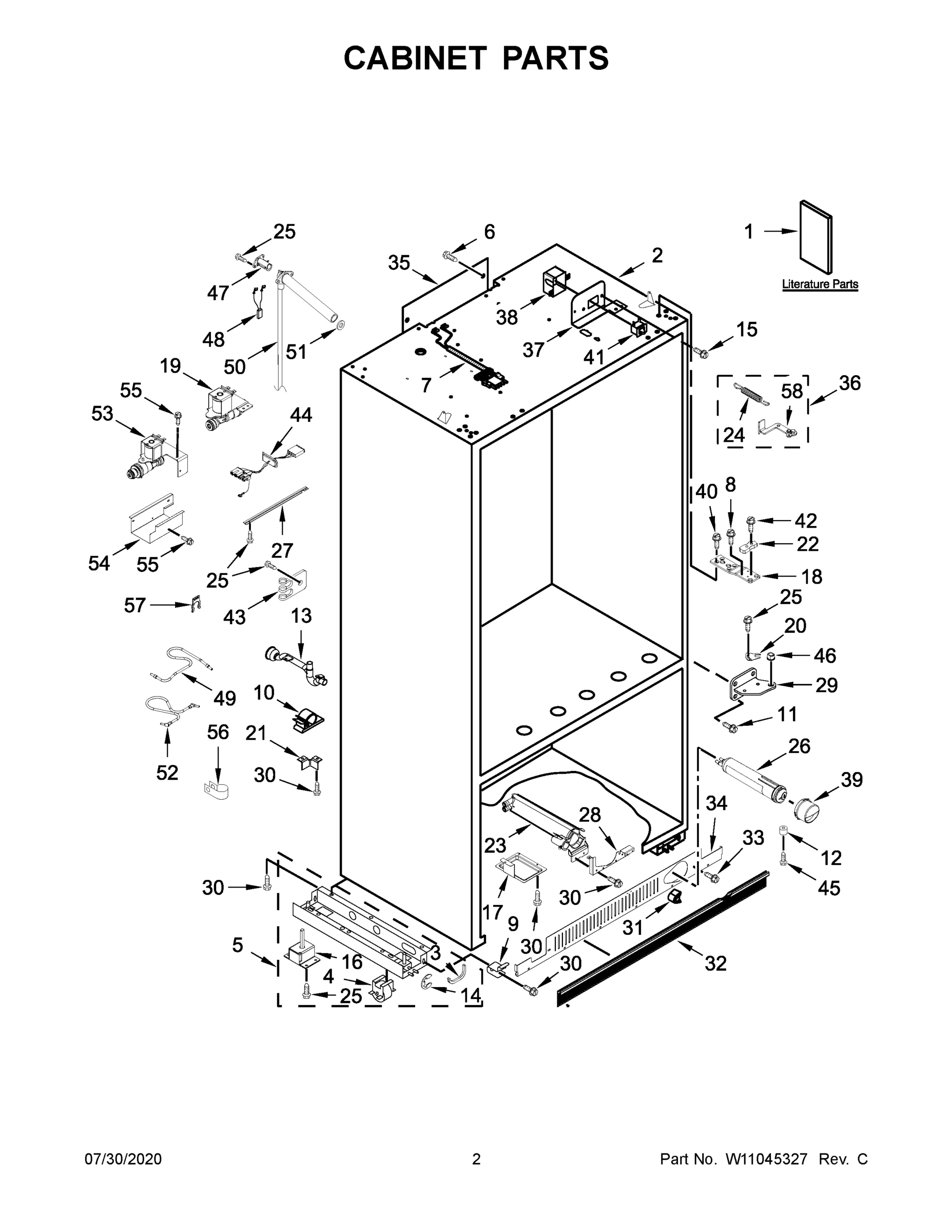 02 - CABINET PARTS