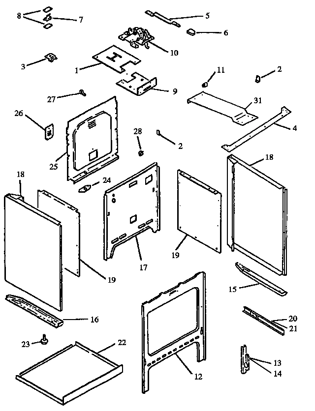 02 - CABINET ASSY
