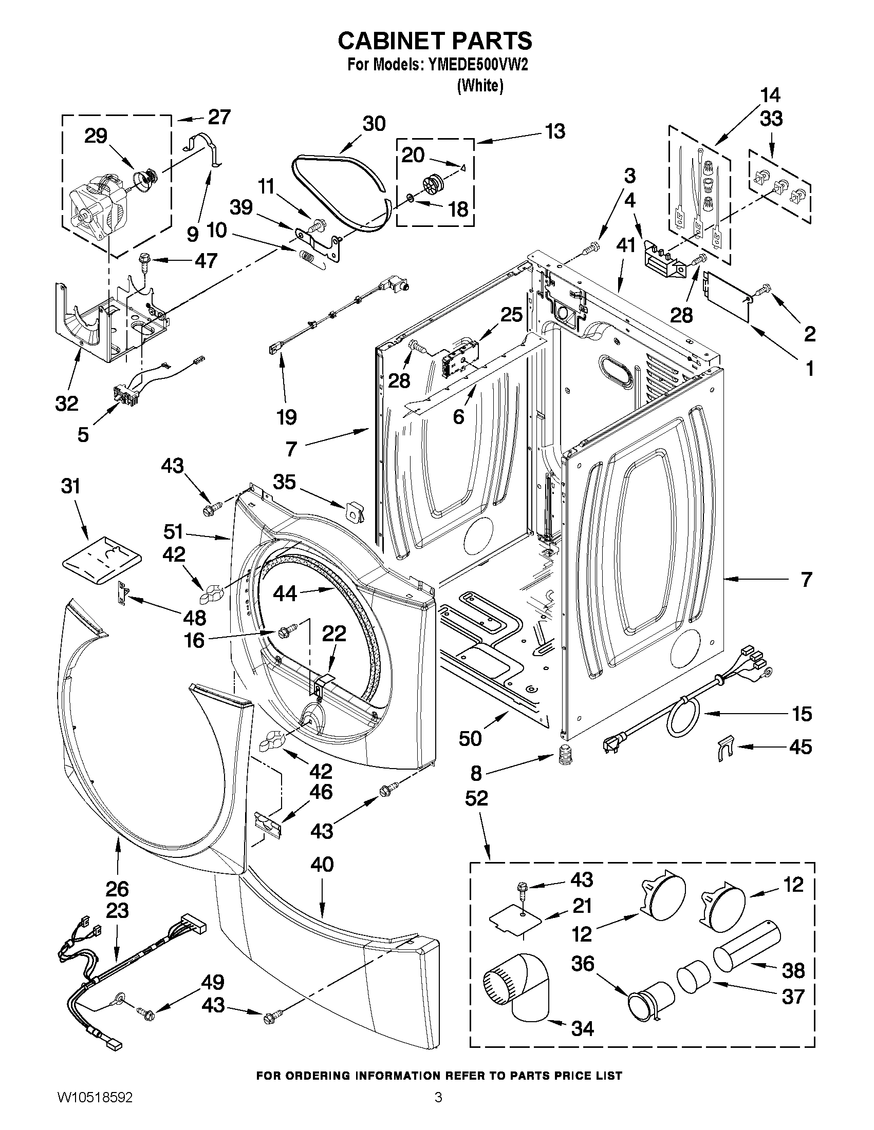02 - CABINET PARTS