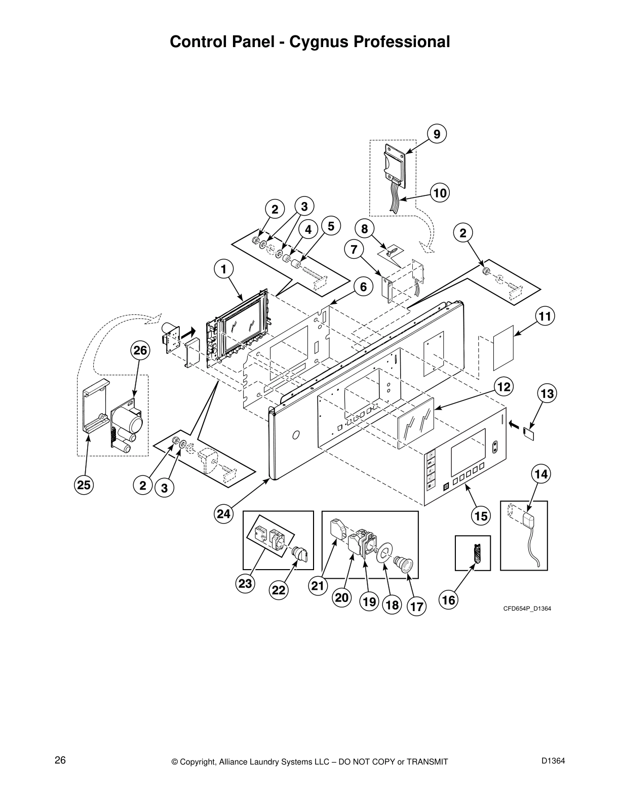 Control Panel - Cygnus Professional