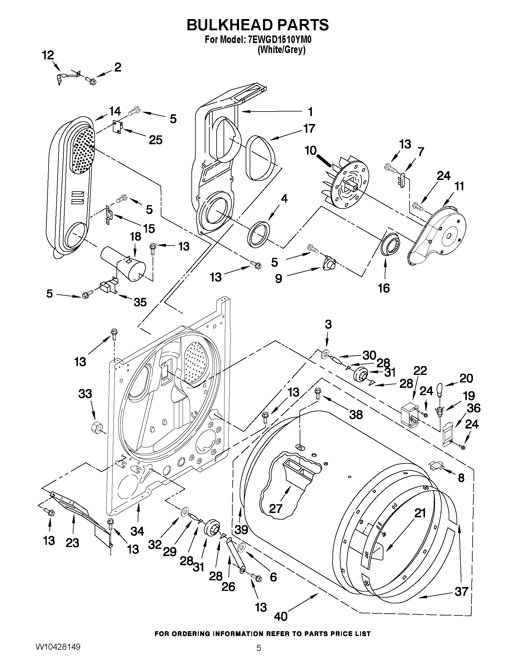 03 - BULKHEAD PARTS