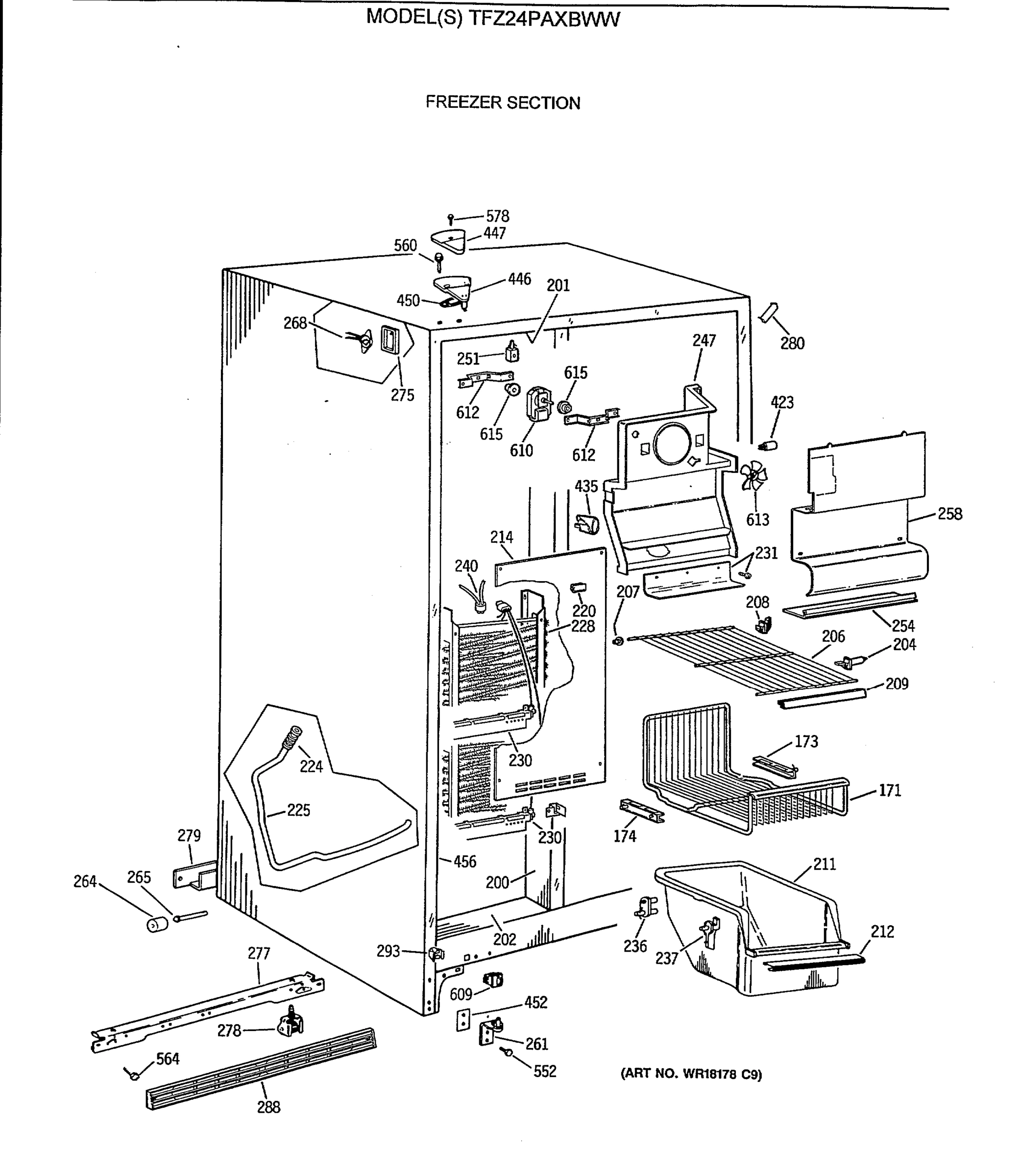 FREEZER SECTION