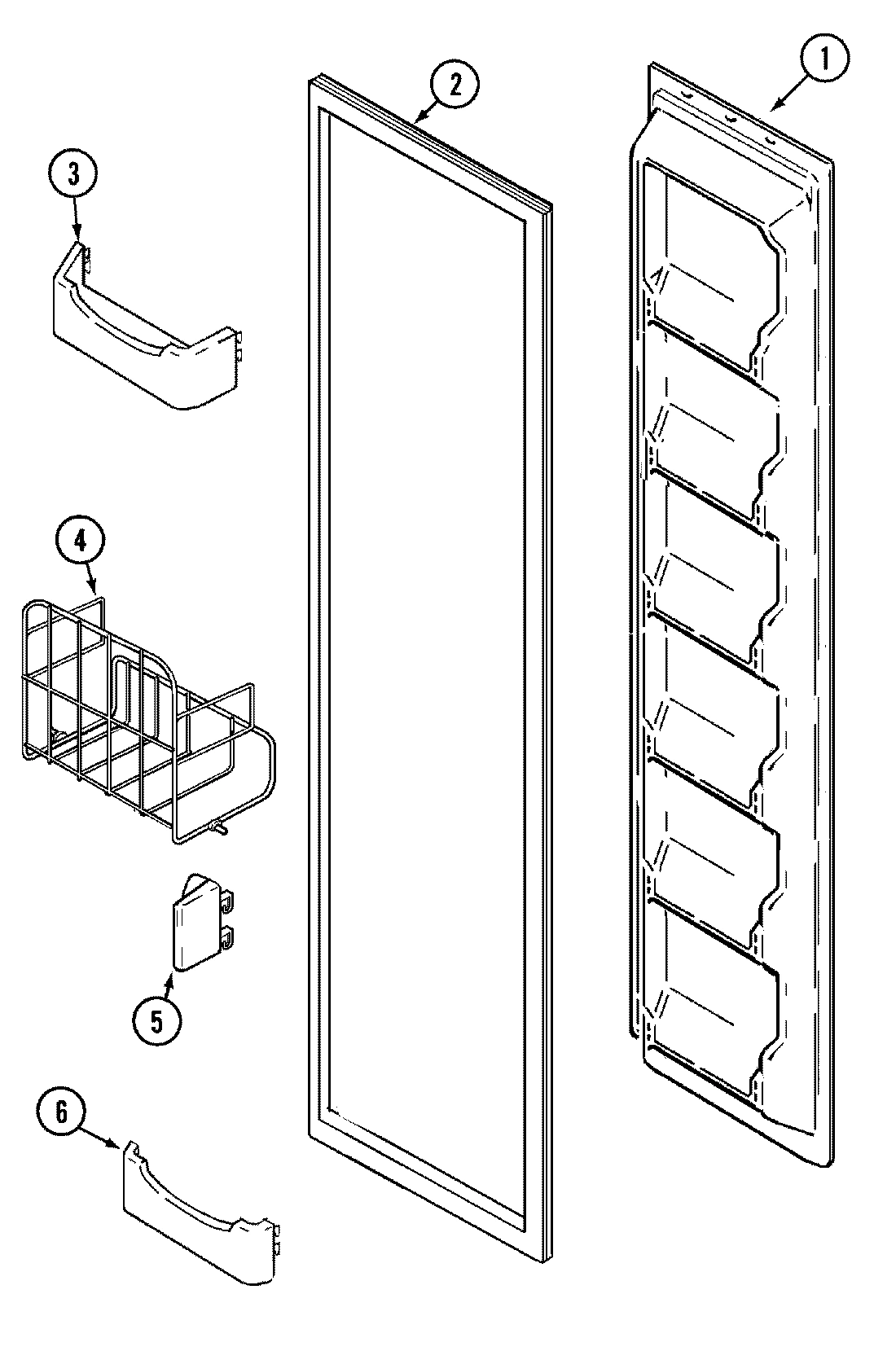 04 - FREEZER INNER DOOR