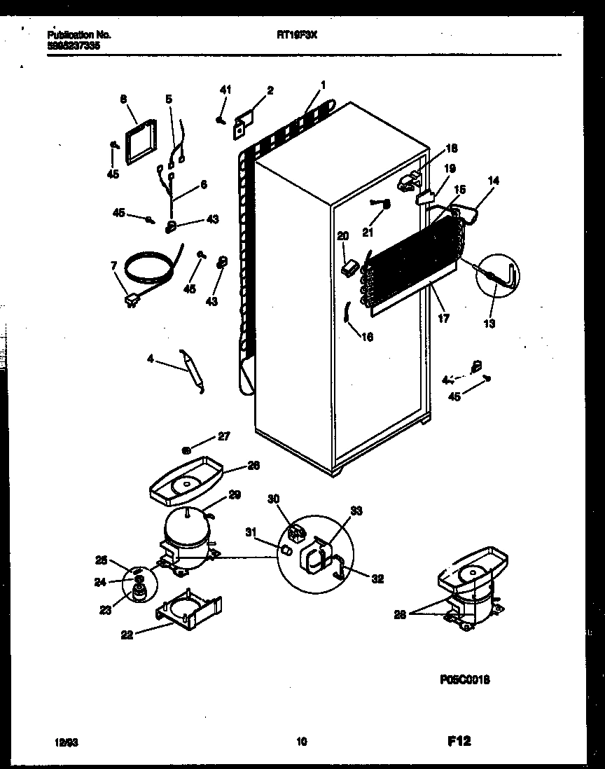 06 - SYSTEM AND AUTOMATIC DEFROST PARTS