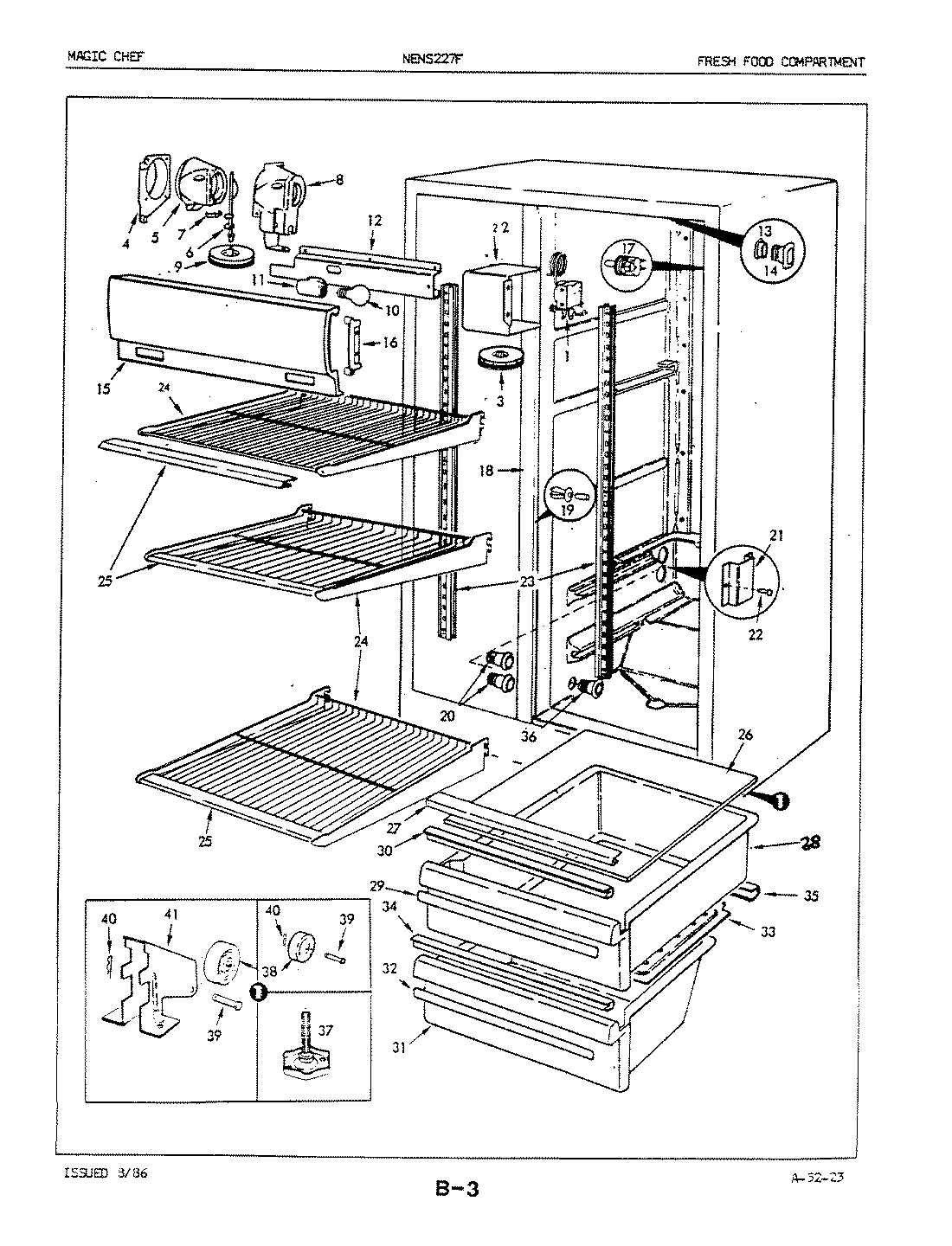 03 - FRESH FOOD COMPARTMENT