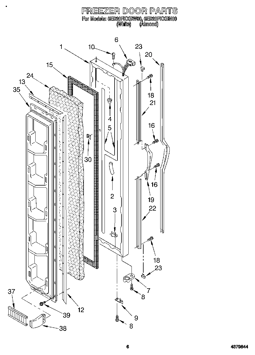 04 - FREEZER DOOR