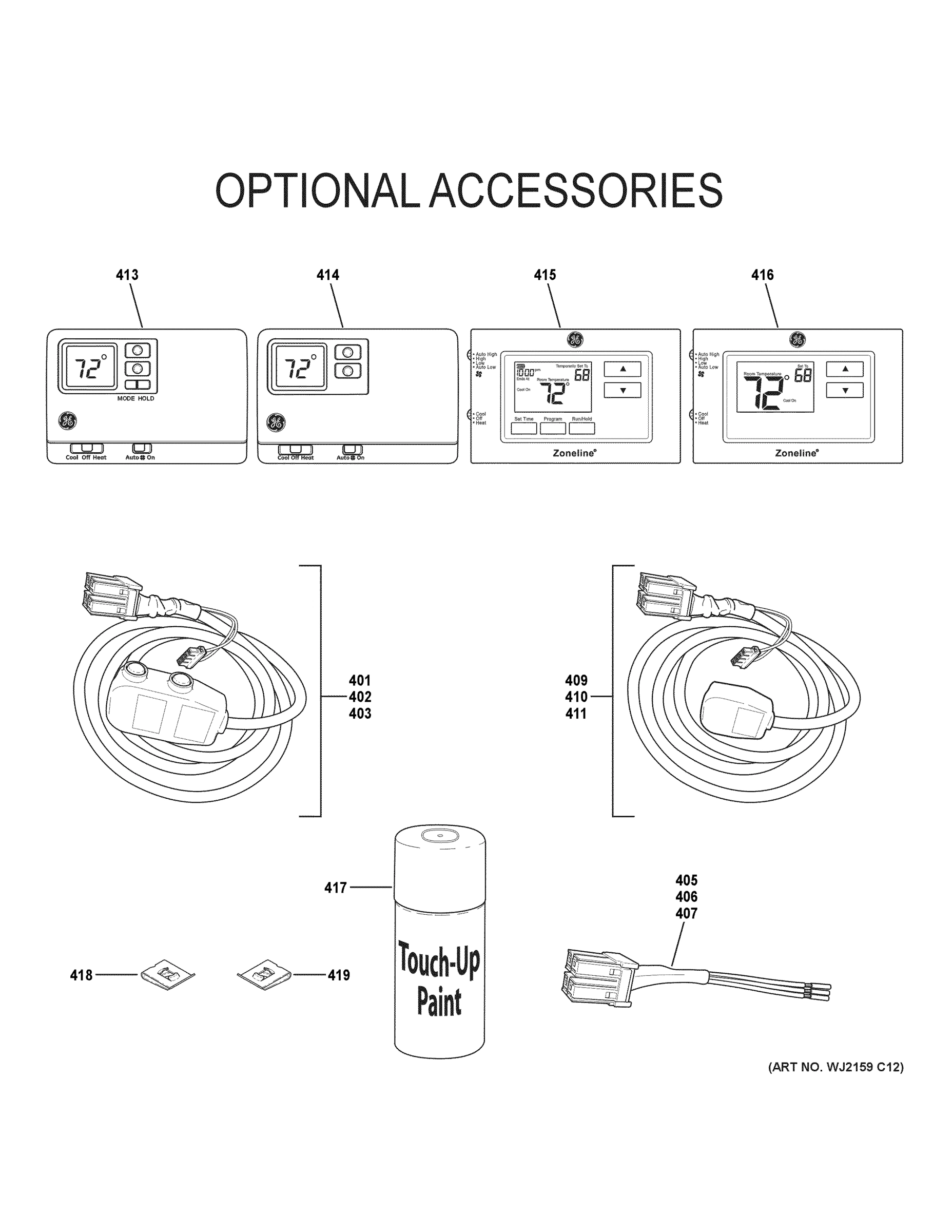 OPTIONAL ACCESSORIES