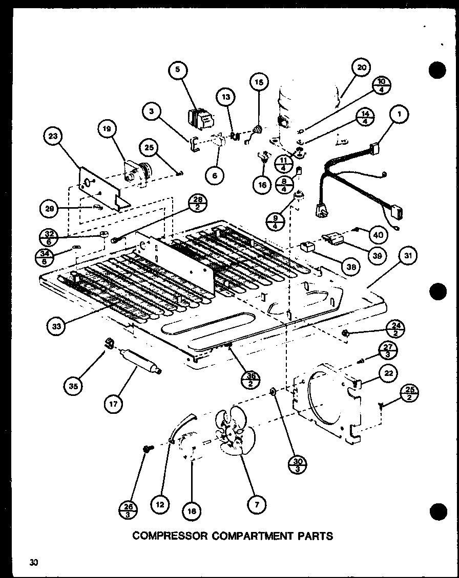 01 - COMPRESSOR COMPARTMENT PARTS