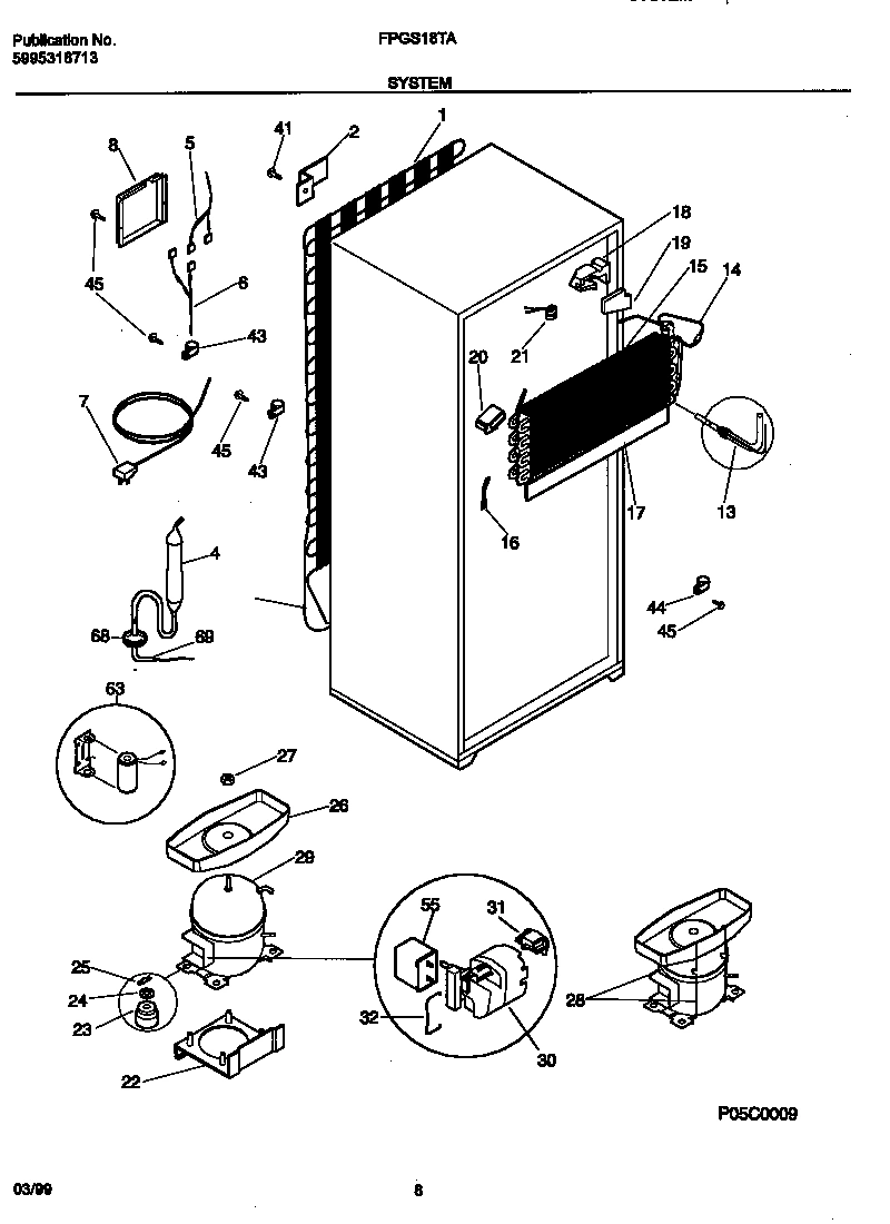 07 - SYSTEM AND AUTOMATIC DEFROST PARTS