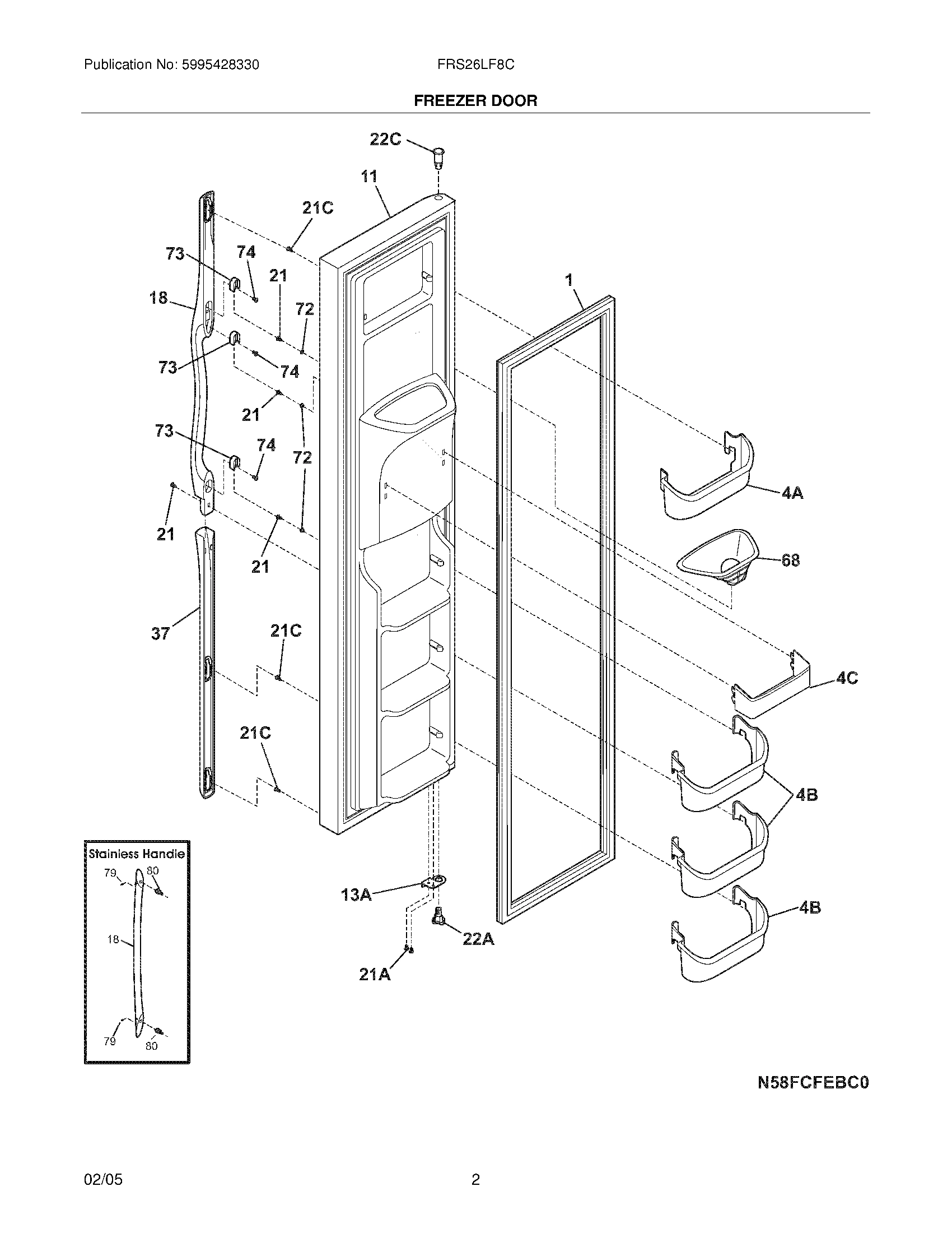 03 - FREEZER DOOR