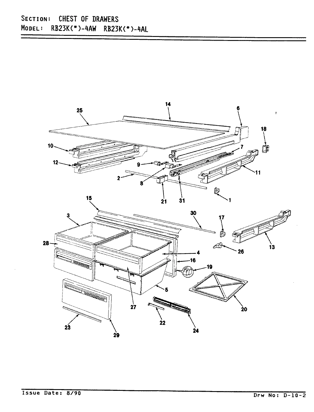 01 - CHEST OF DRAWERS