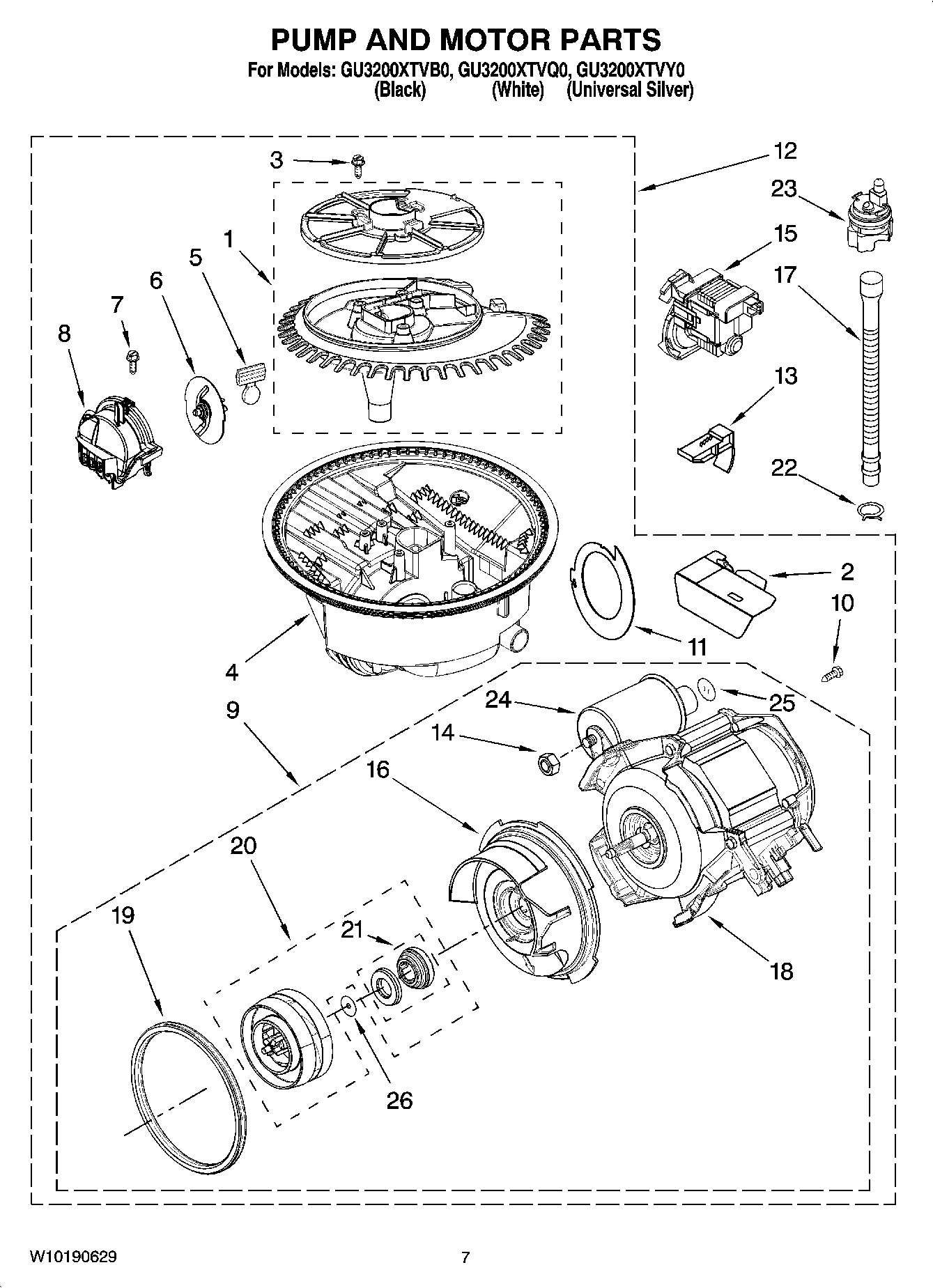 06 - PUMP AND MOTOR PARTS