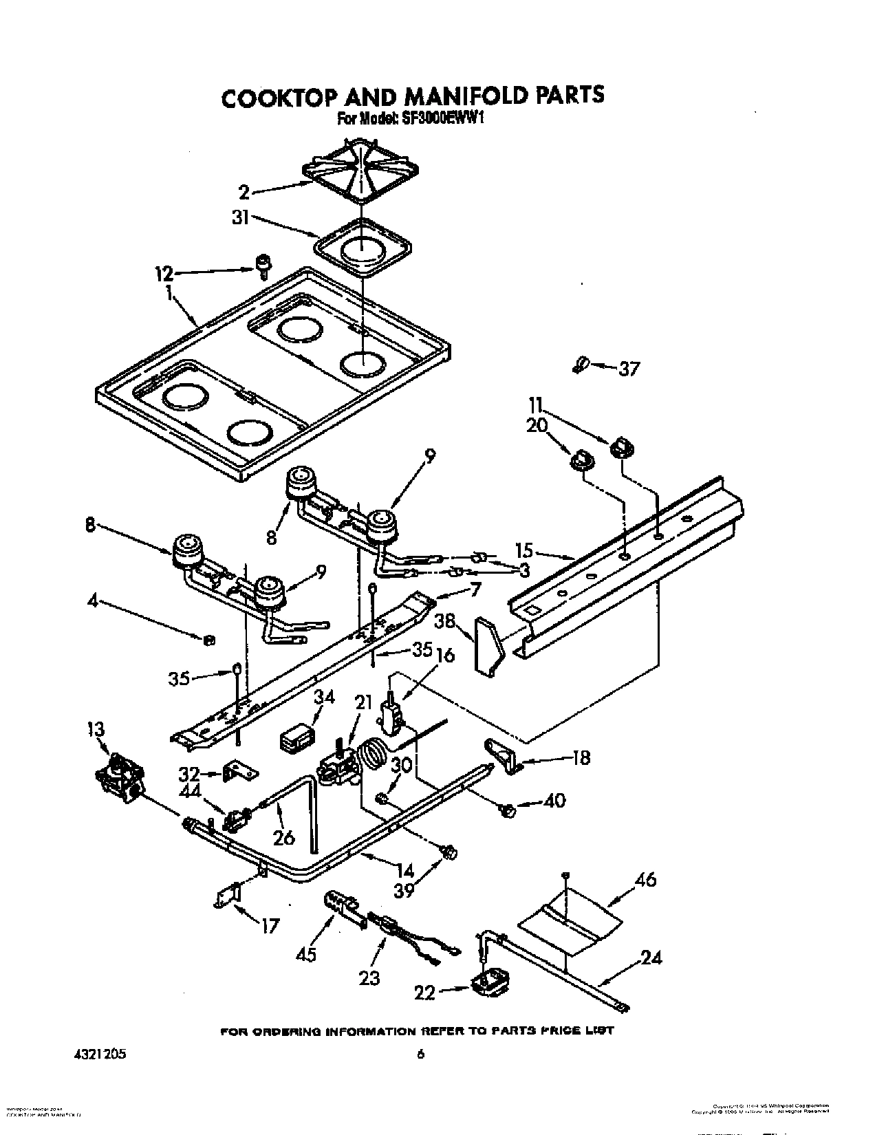 05 - COOKTOP AND MANIFOLD, LIT/OPTIONAL
