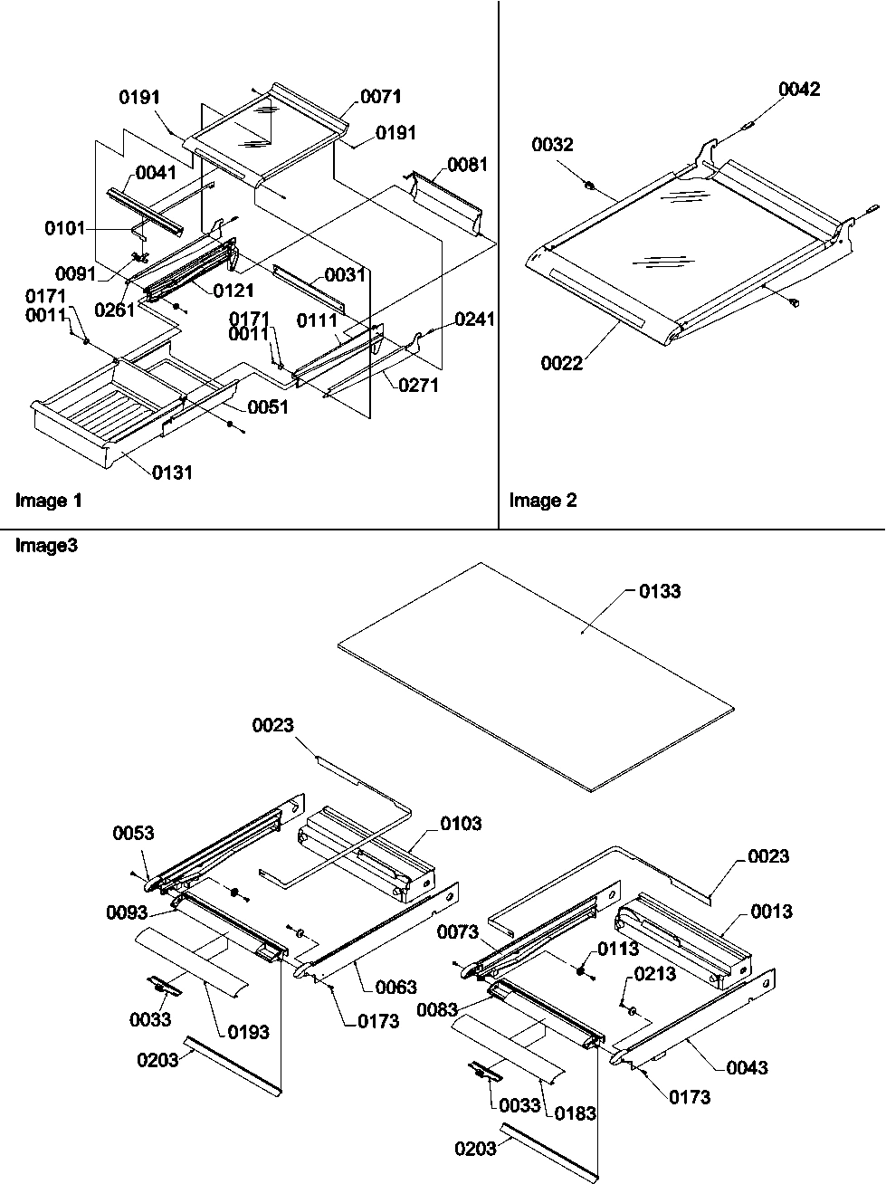 09 - Shelving and Crisper Assemblies
