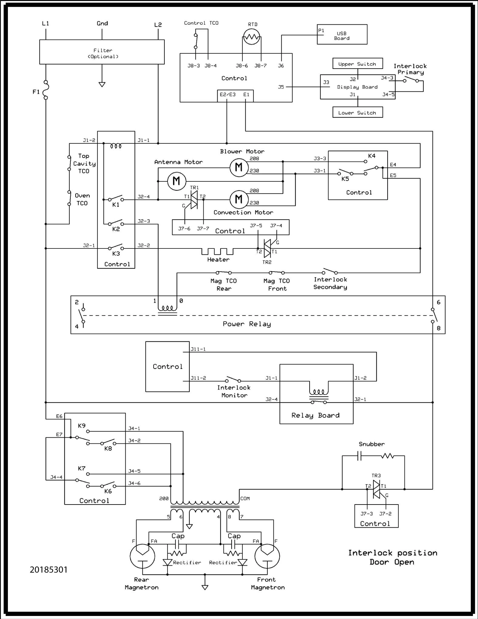 SCHEMATIC / HARNESS / SUPPLEMENTAL INFO
