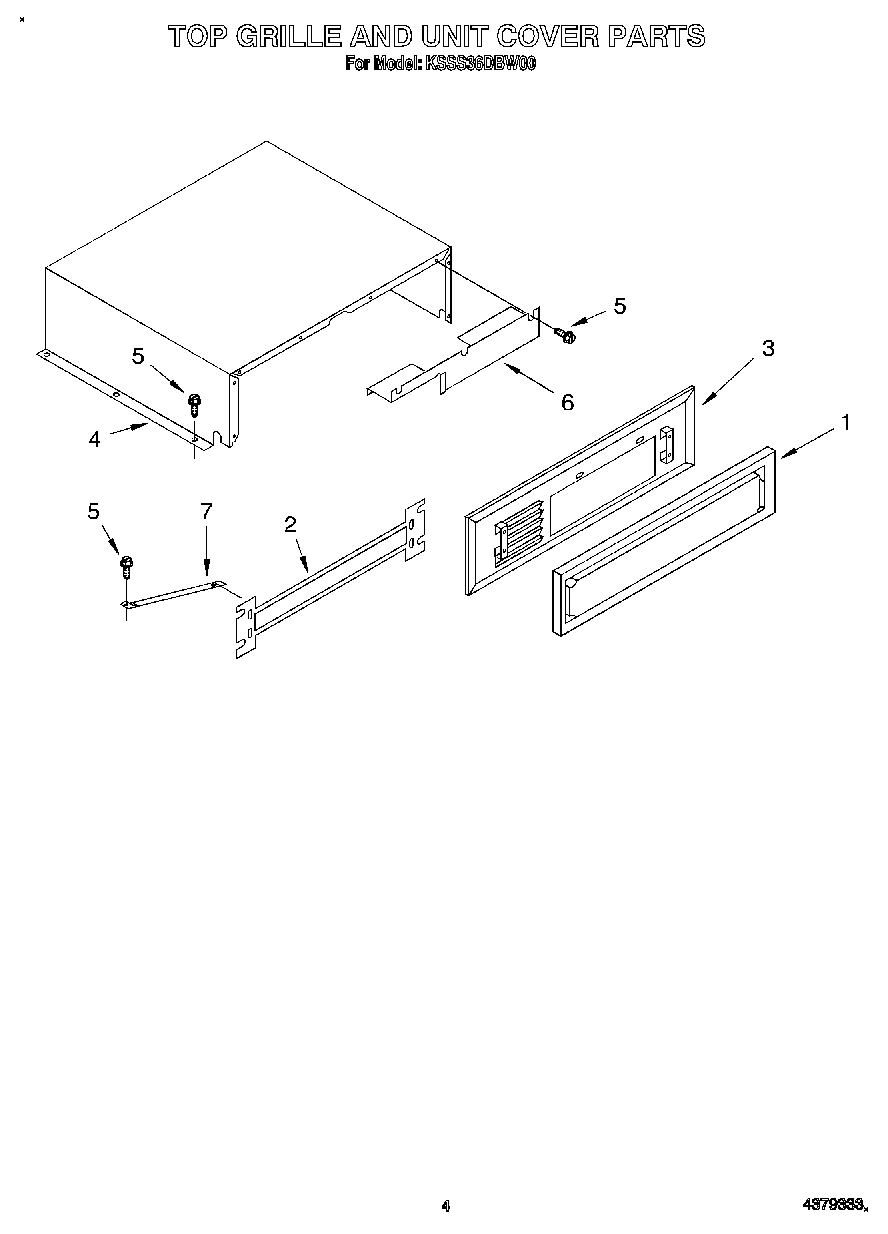 03 - TOP GRILLE AND UNIT COVER