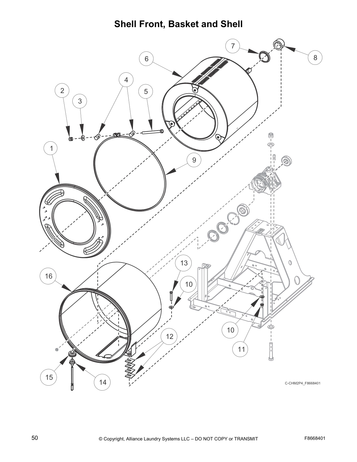 Shell Front, Basket and Shell