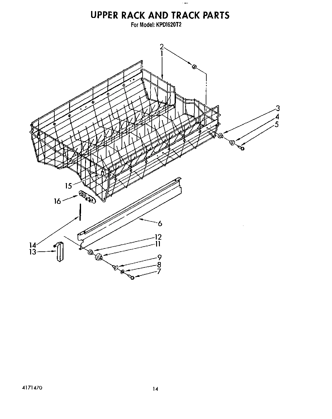 11 - UPPER RACK AND TRACK