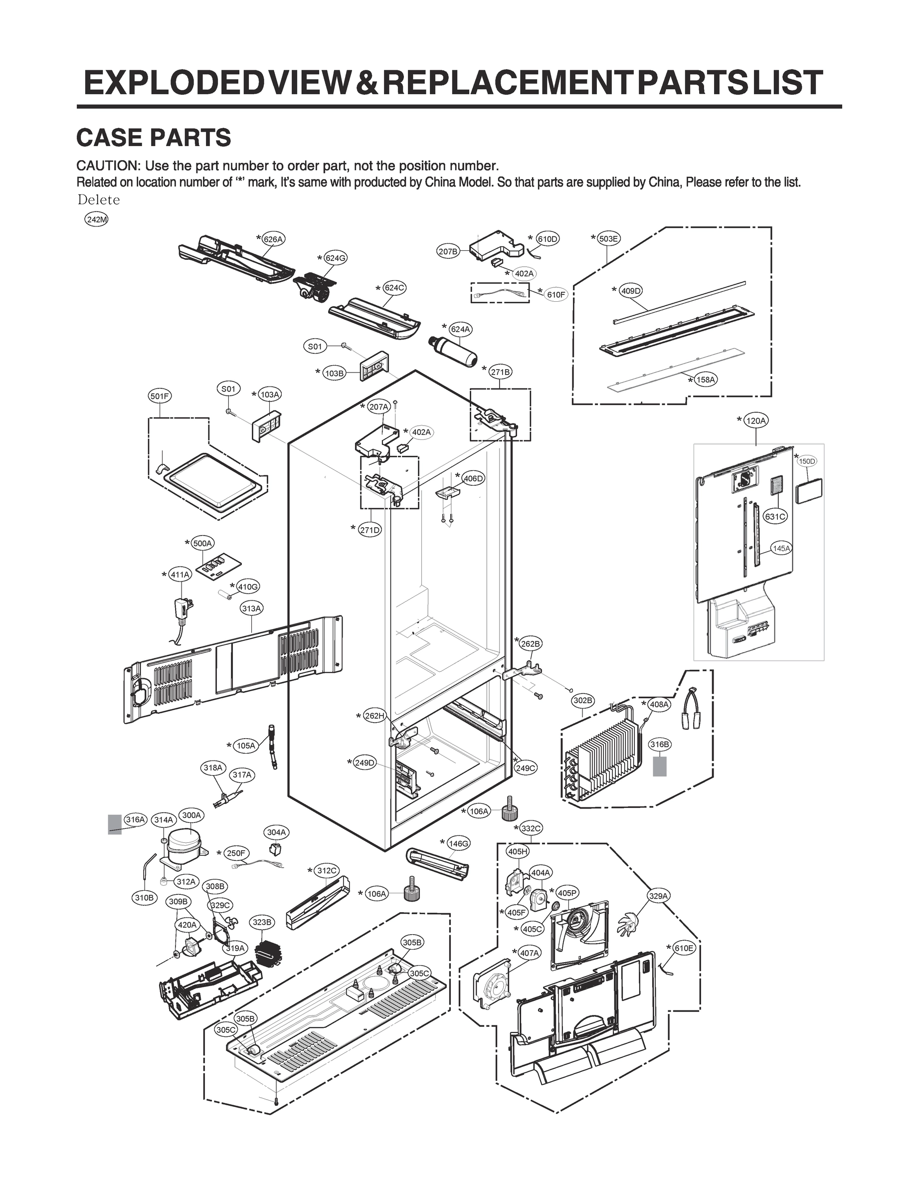 CASE PARTS