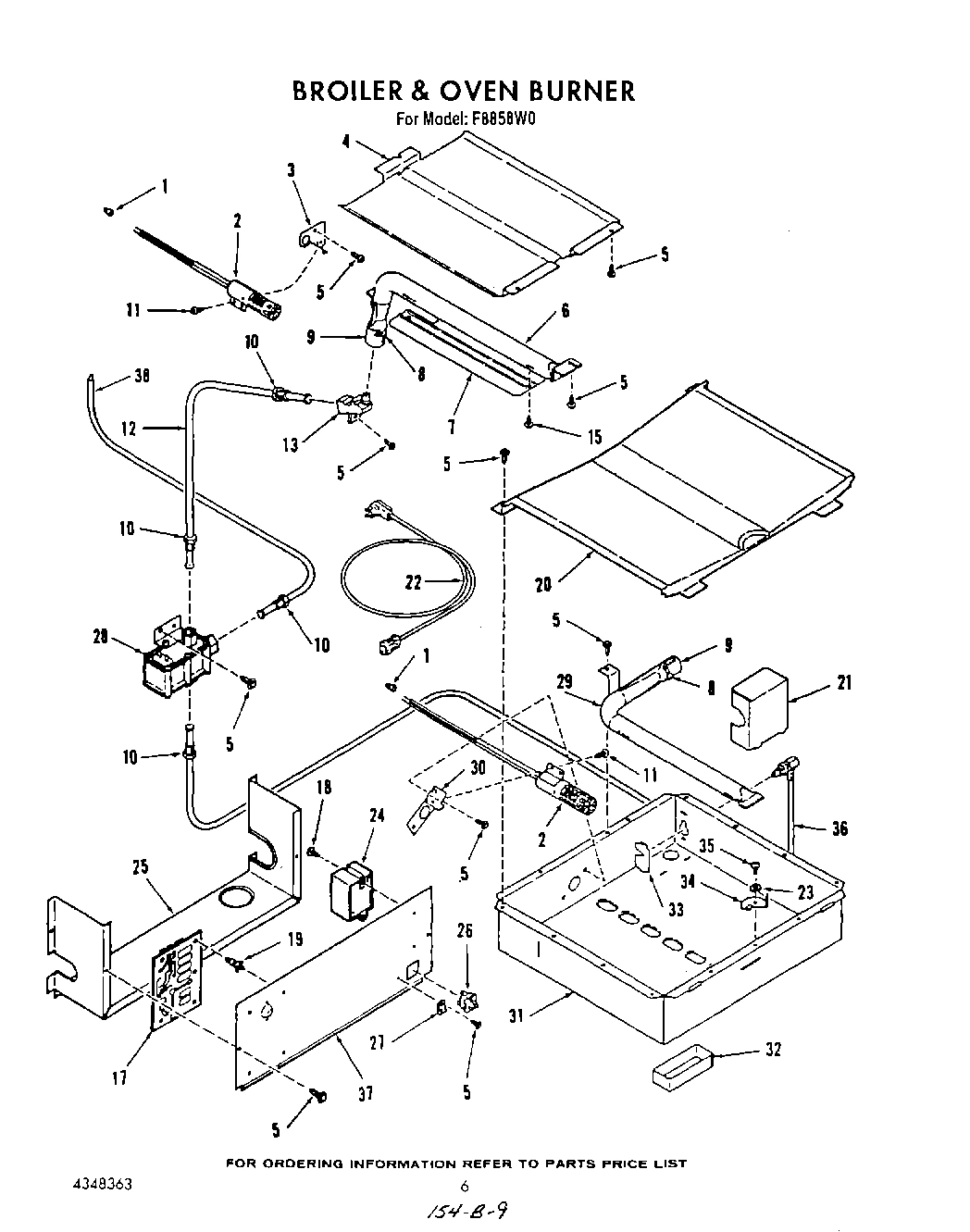 05 - BROILER AND OVEN BURNER