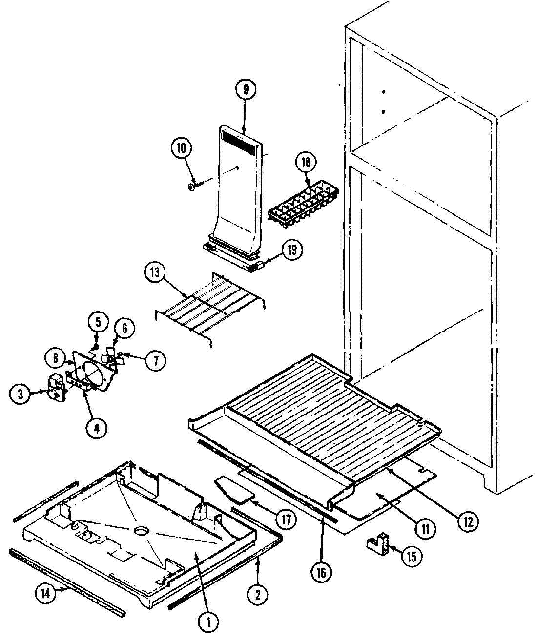 01 - FREEZER COMPARTMENT