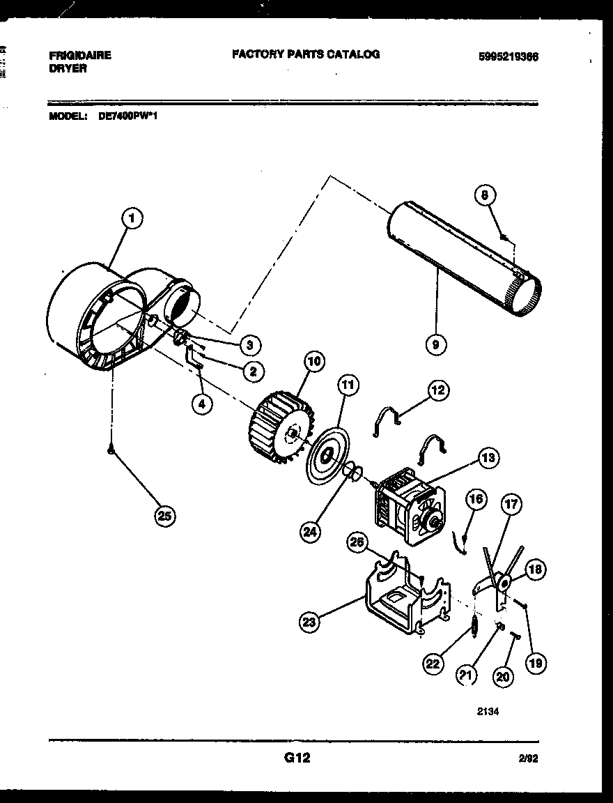 05 - BLOWER AND DRIVE PARTS