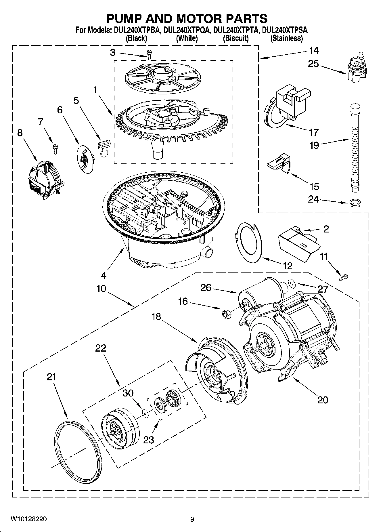 08 - PUMP AND MOTOR PARTS