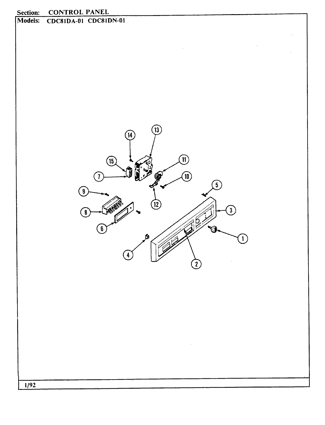 01 - CONTROL PANEL