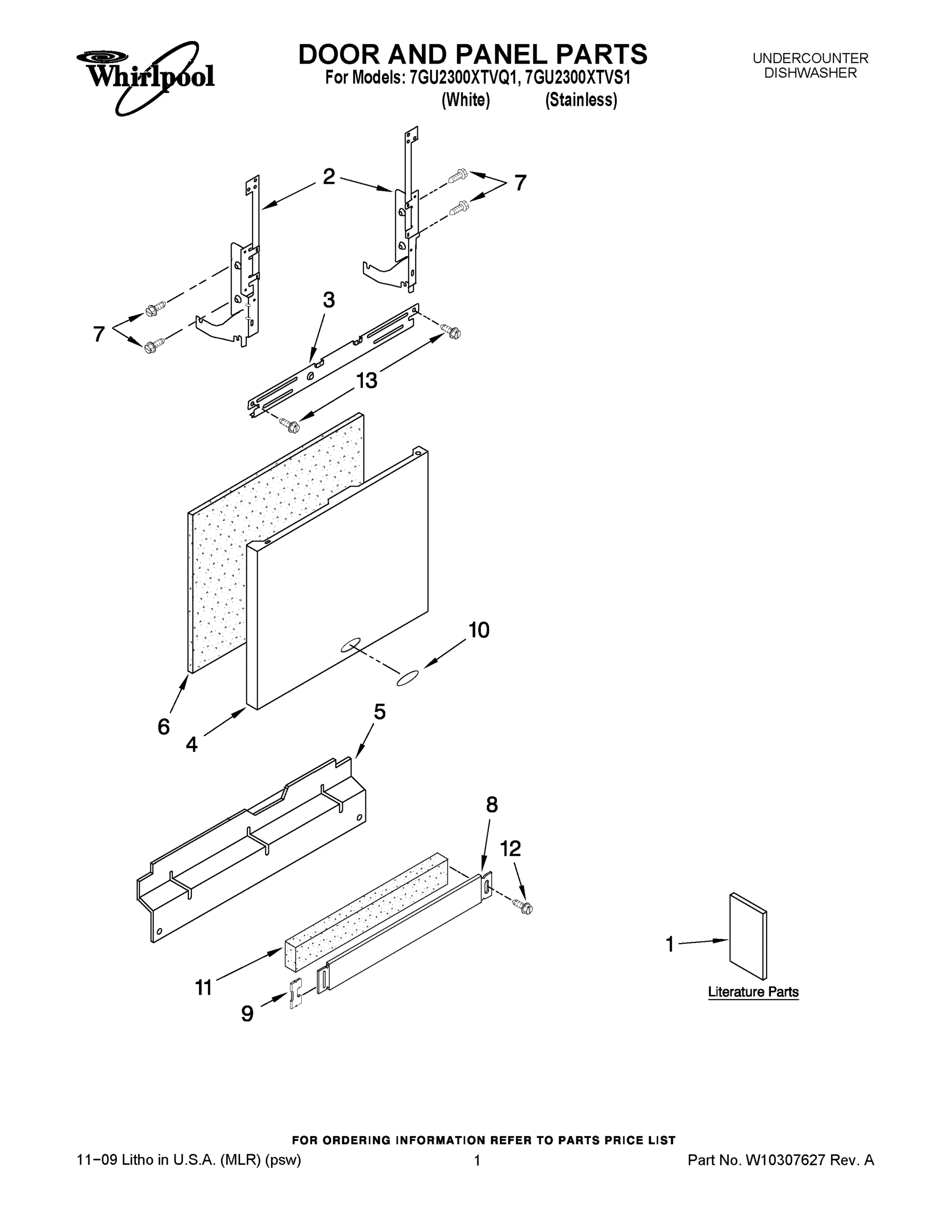 01 - DOOR AND PANEL PARTS