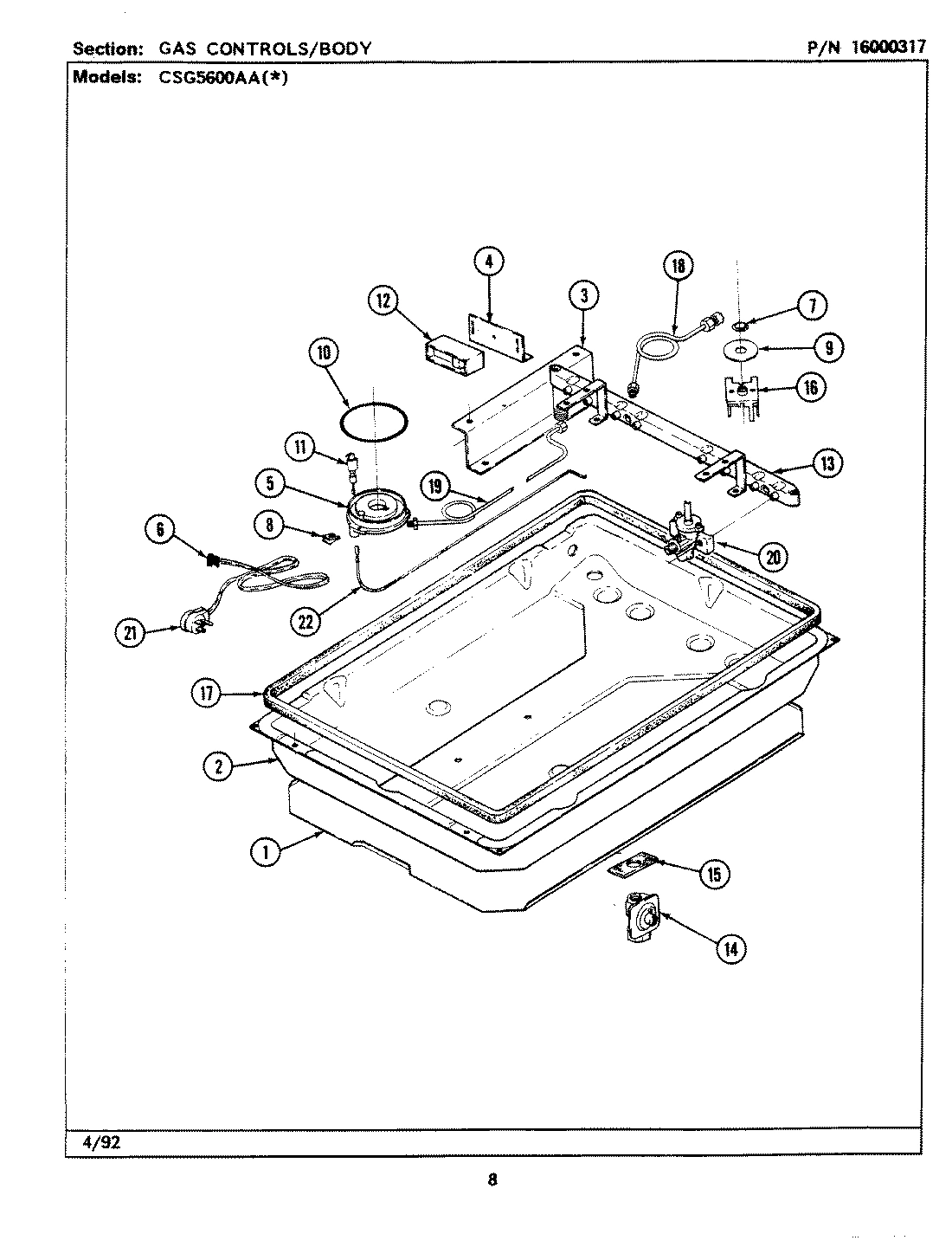 01 - GAS CONTROLS/BODY