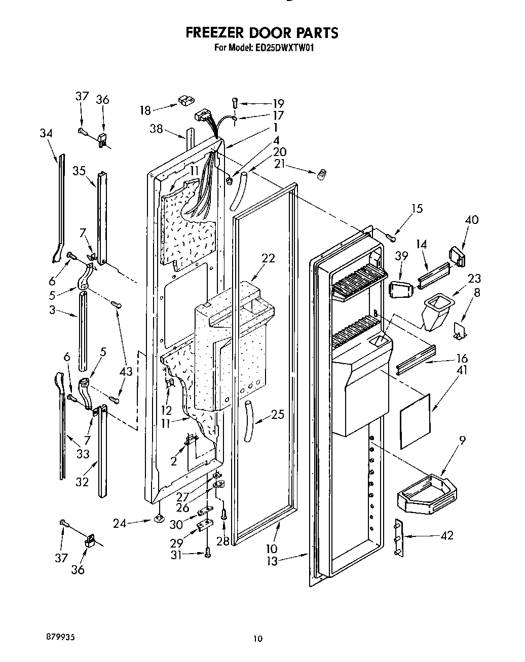 08 - FREEZER DOOR
